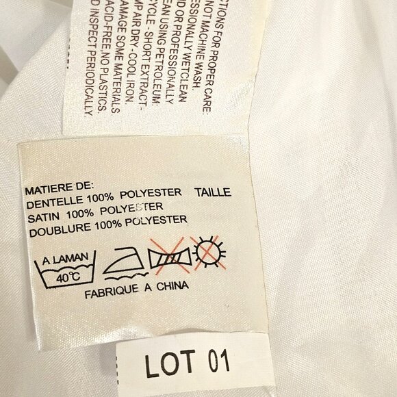 Destiny White Wedding Dress 10 - Picture 6 of 9